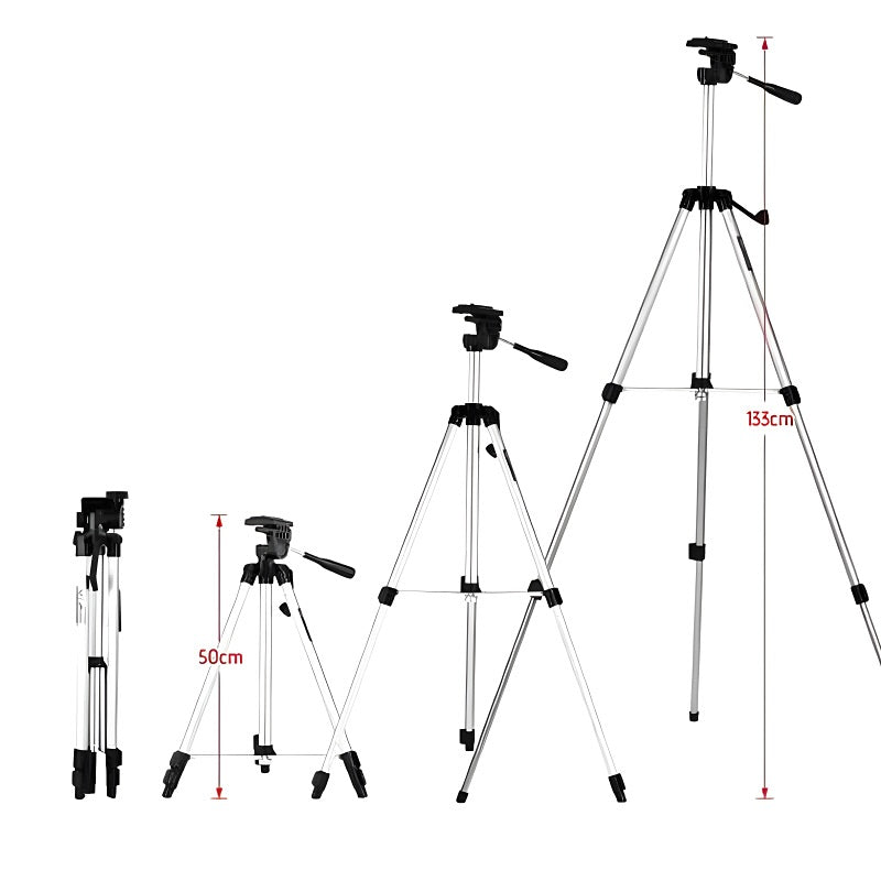 330A Professional Tripod Stand 5.5ft - Camera stand tripod – mobile stand Tripod ( Original)