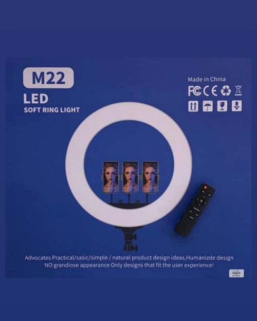 56cm LED Soft Ring Light – 22 Inch (Professional Use)