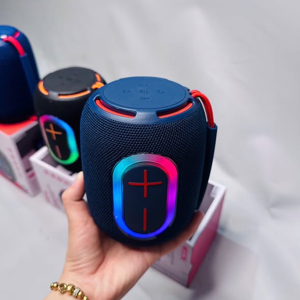 JC-580 Original Quality Speaker Heavy Sound RGB Lights.