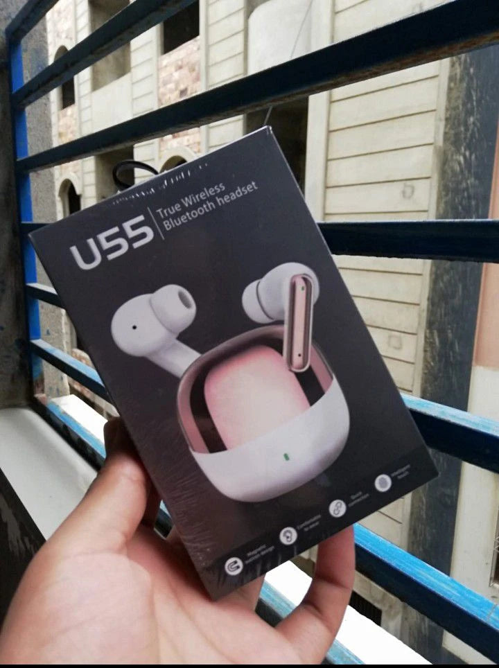 U55 Earbuds  Fashionable Design with Volume Control