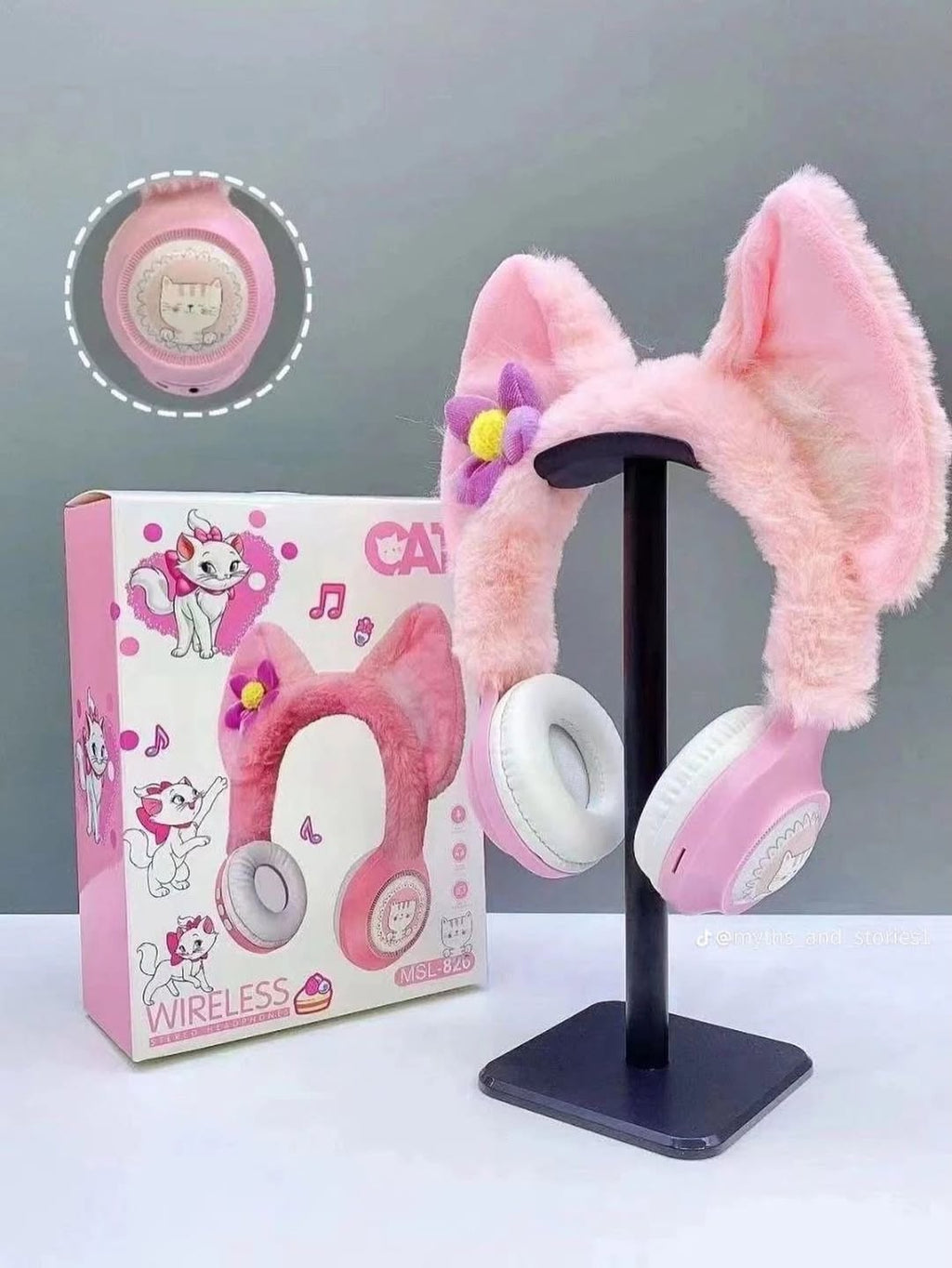 🎧 WIRELESS CAT EARS HEADPHONES 🎧