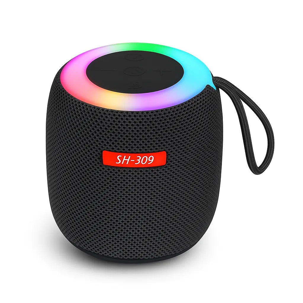 SH-309 Original Quality Speaker Heavy Sound RGB Lights.