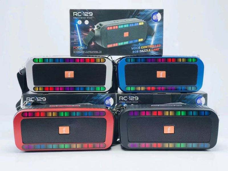 RC-129 Speaker Very Good Sound Dancing RGB Lights.