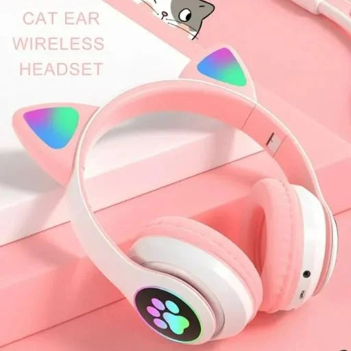 STN28 Girls Wireless Cat Headphone