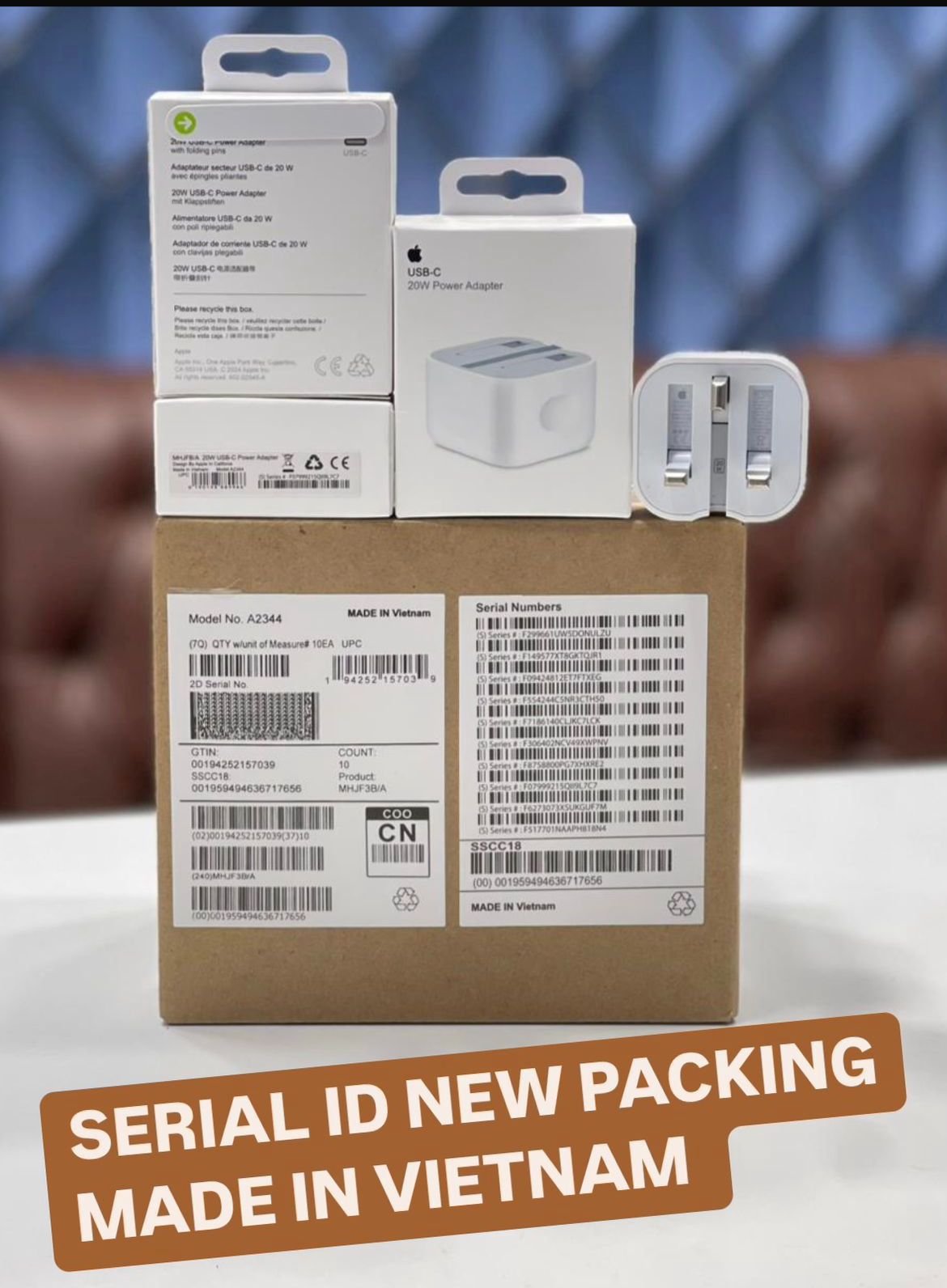 iPhone 3pin Serial Number Matching Adapter