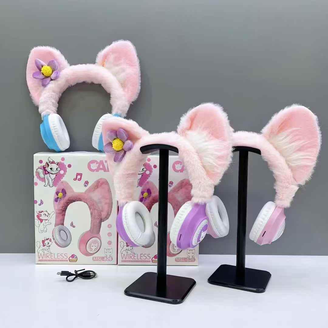 🎧 WIRELESS CAT EARS HEADPHONES 🎧