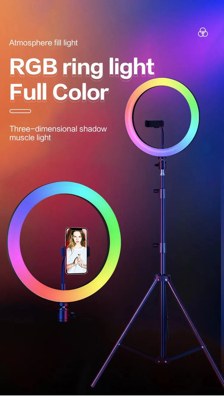 MJ36 14-Inch (36cm) RGB Soft Ring Light